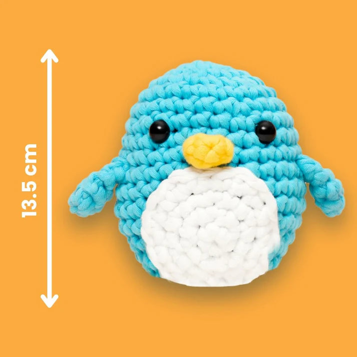 Beginner Crochet Kit | Penguin Oli | Ages 10+