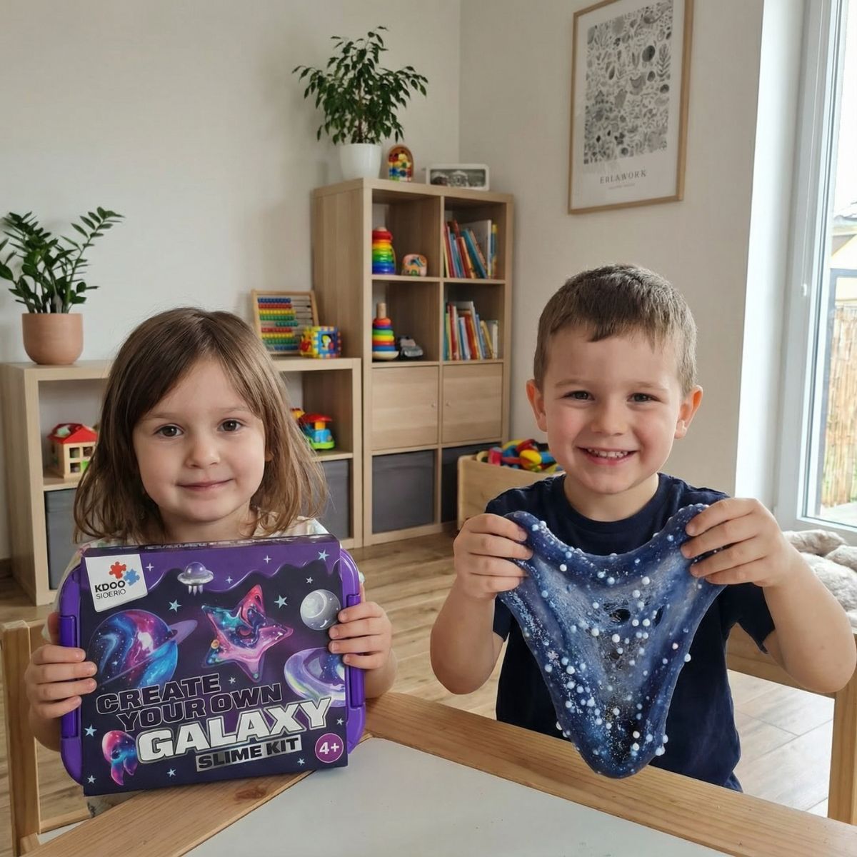 Galaxy Slime Kit | Sensory STEM Play | Ages 4+