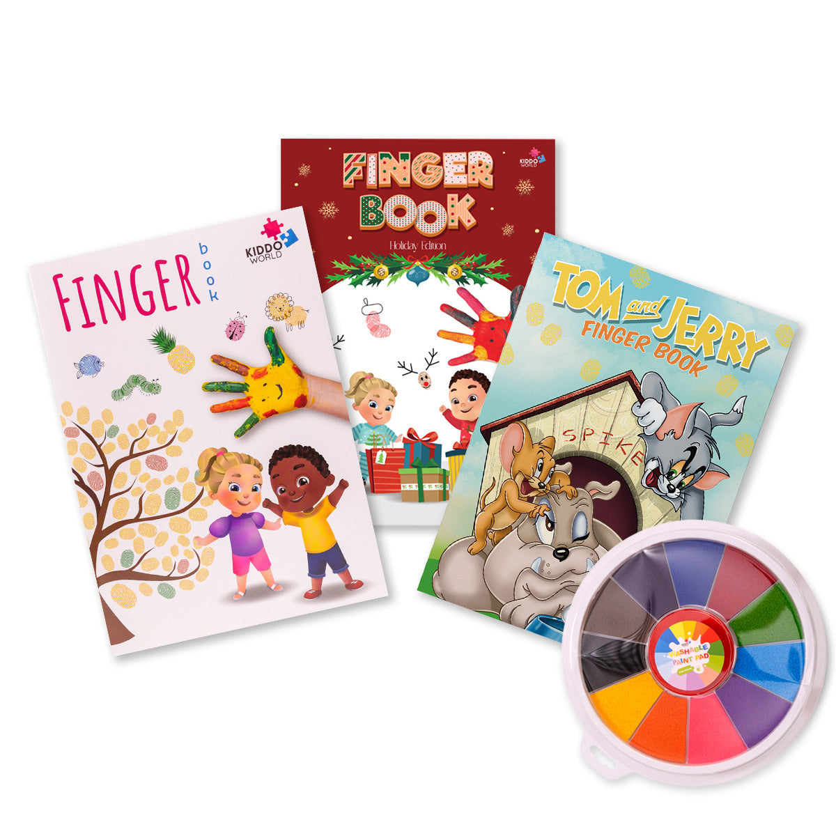 Finger Painting Package (3 Coloring Books)