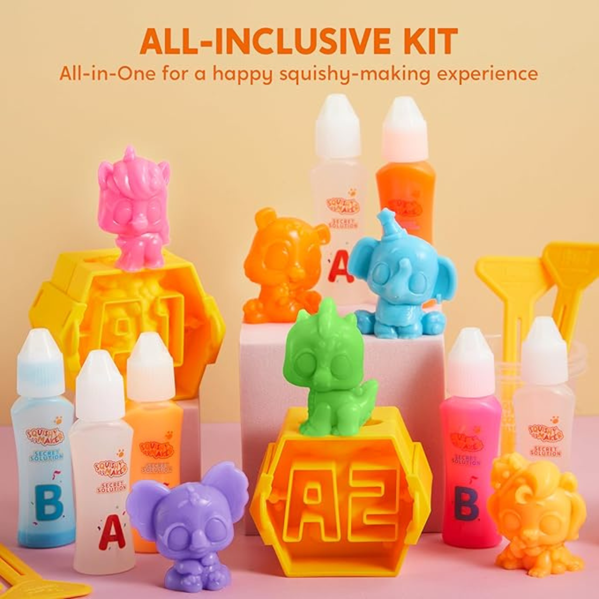 Creative DIY Squishy Figures Kit (6+ years)