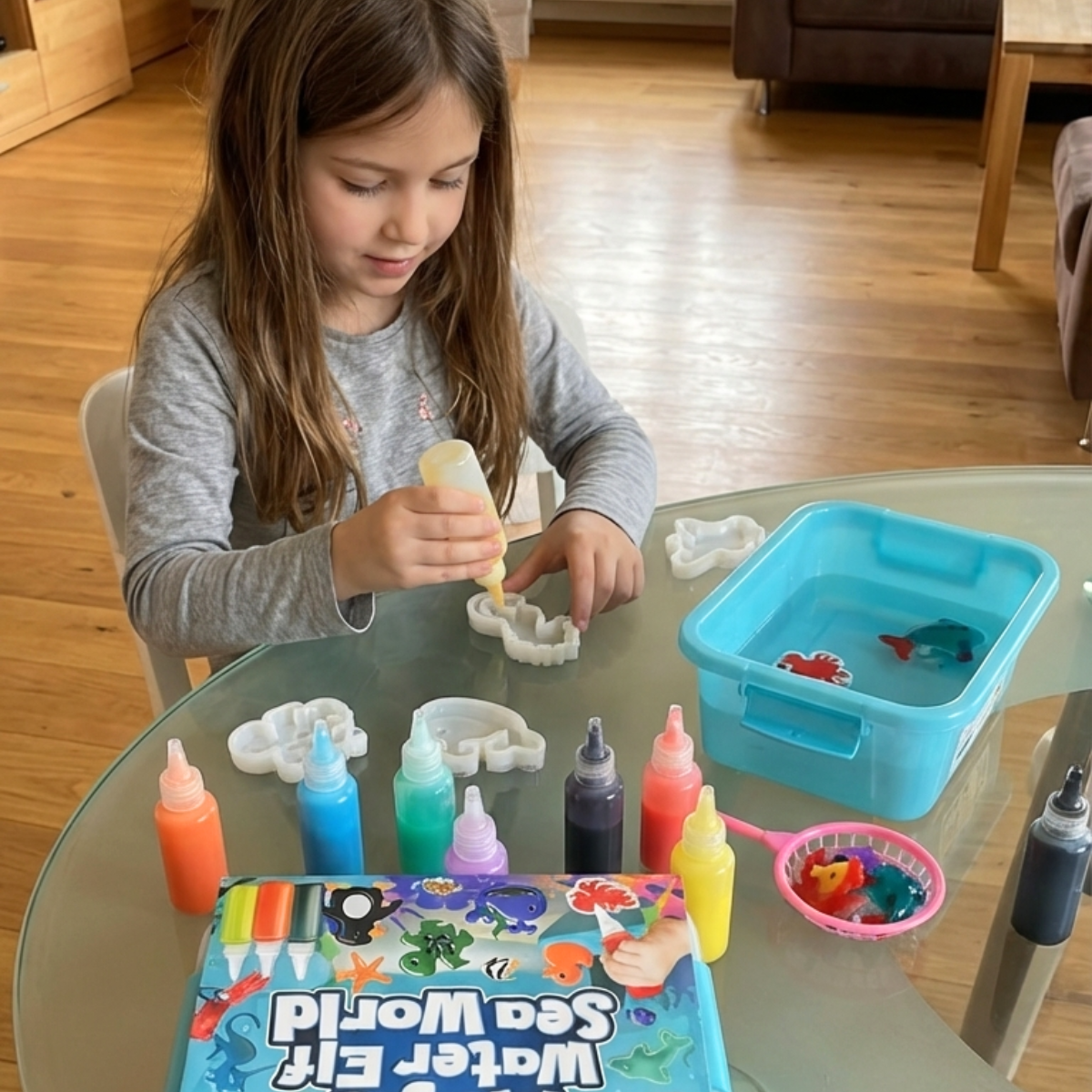 Magical Water Gnomes with GLITTER | Underwater World