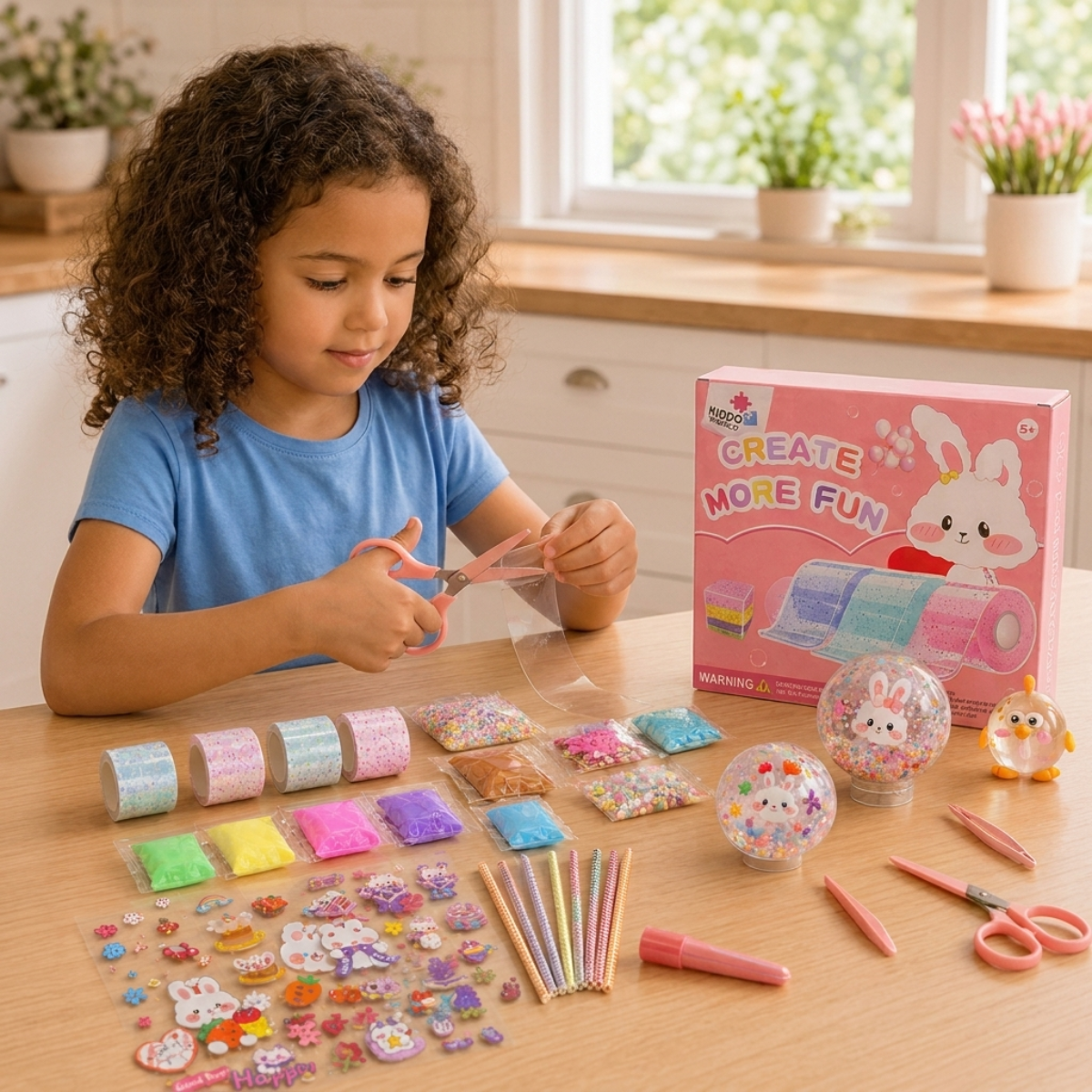 41-Piece DIY Bubble Squishies Kit (Ages 4+)