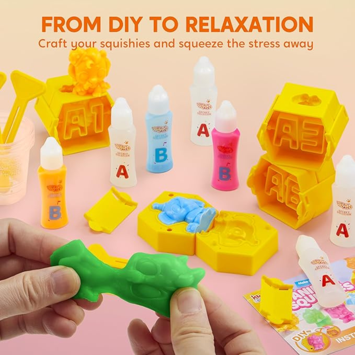 Creative DIY Squishy Figures Kit (6+ years)