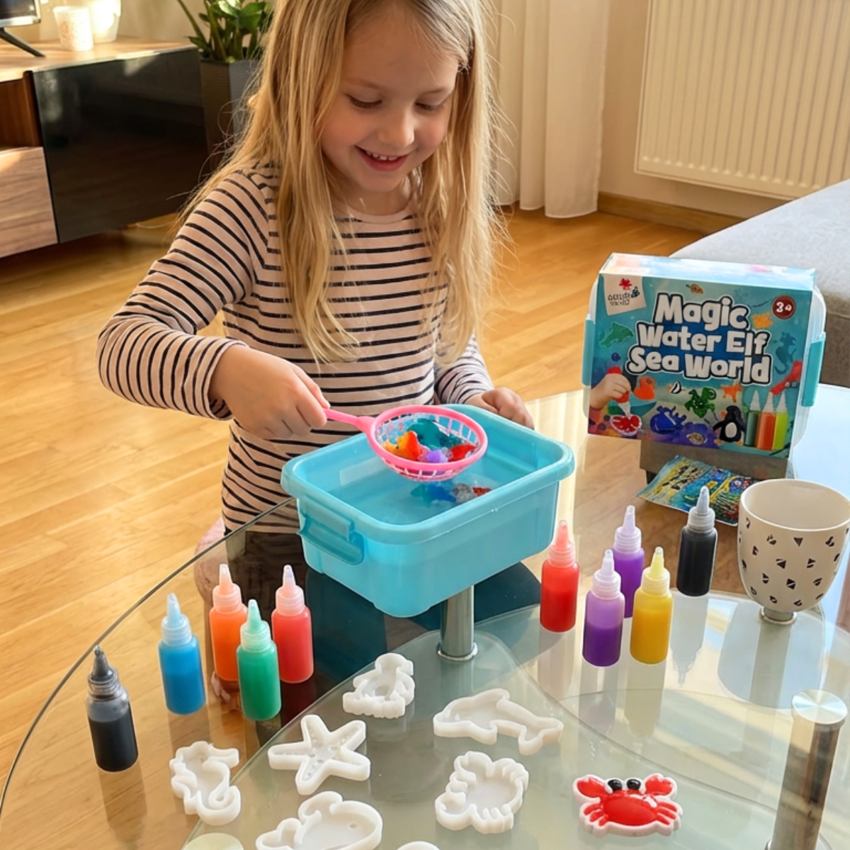 Magical Water Gnomes with GLITTER | Underwater World