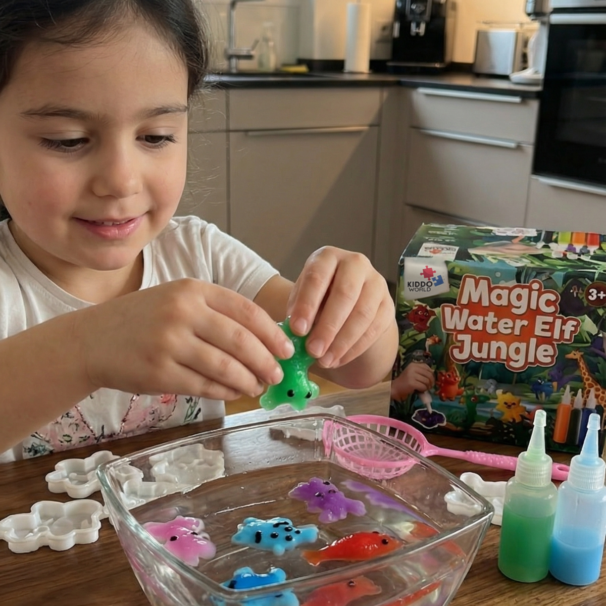 Magical Tropical World with Glitter