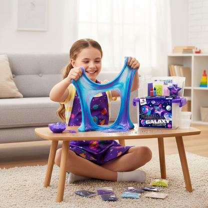 Galaxy Slime Kit | Create Your Own Slime Galaxy | for Kids 4+