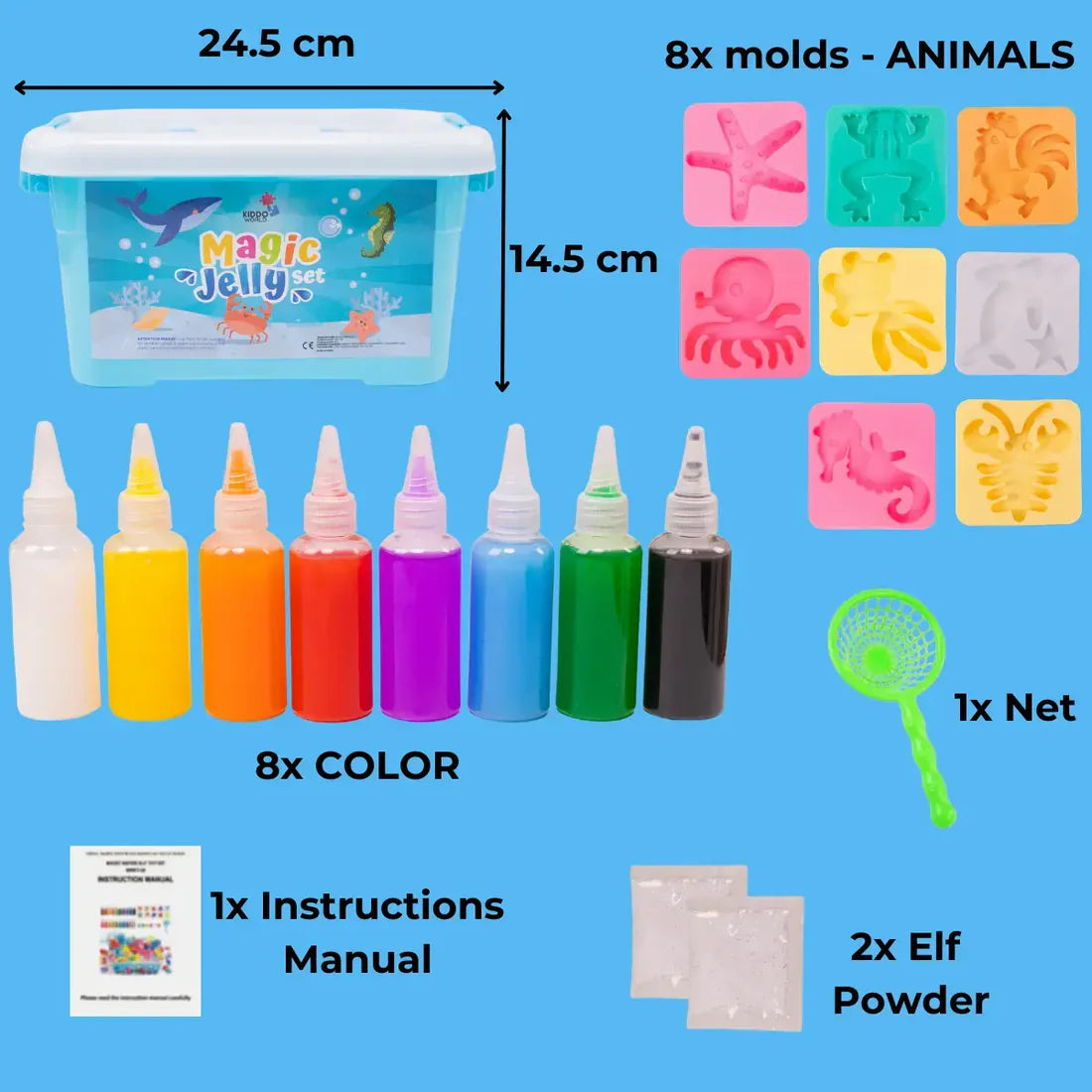 Magic Water Creatures Creation Kit with FREE BOX (3+ years)