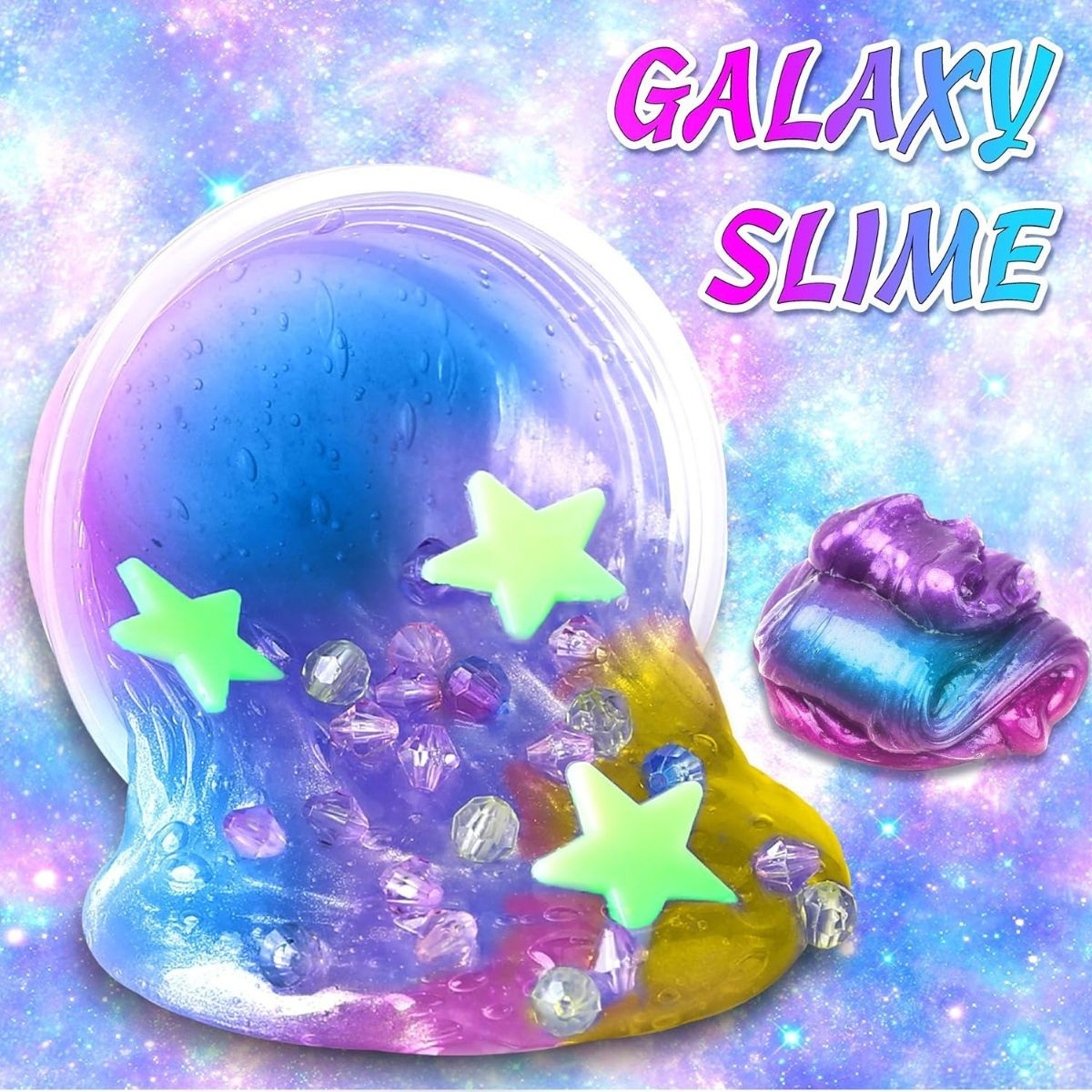 Galaxy Slime Kit | Create Your Own Slime Galaxy | for Kids 4+