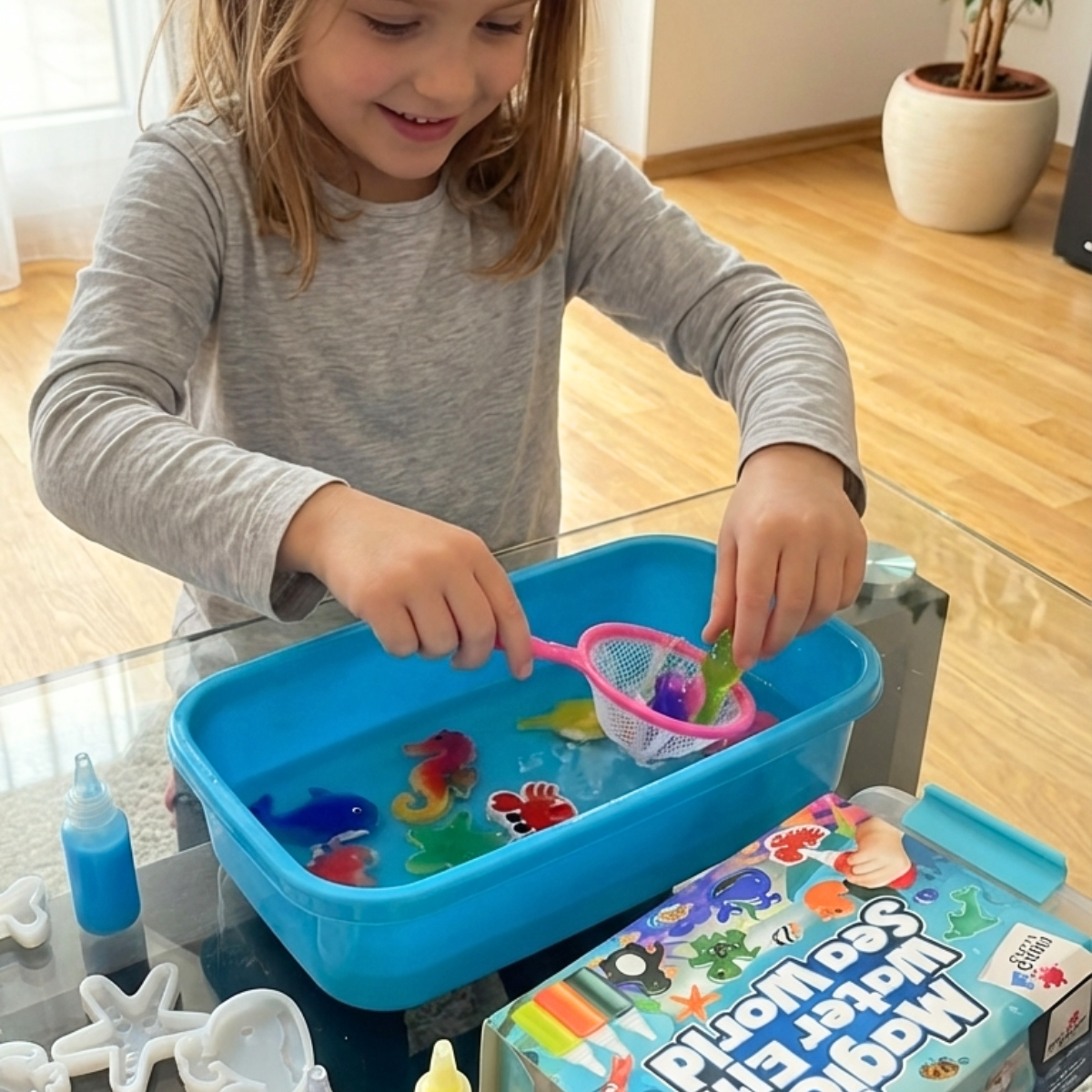 Magical Water Gnomes with GLITTER | Underwater World