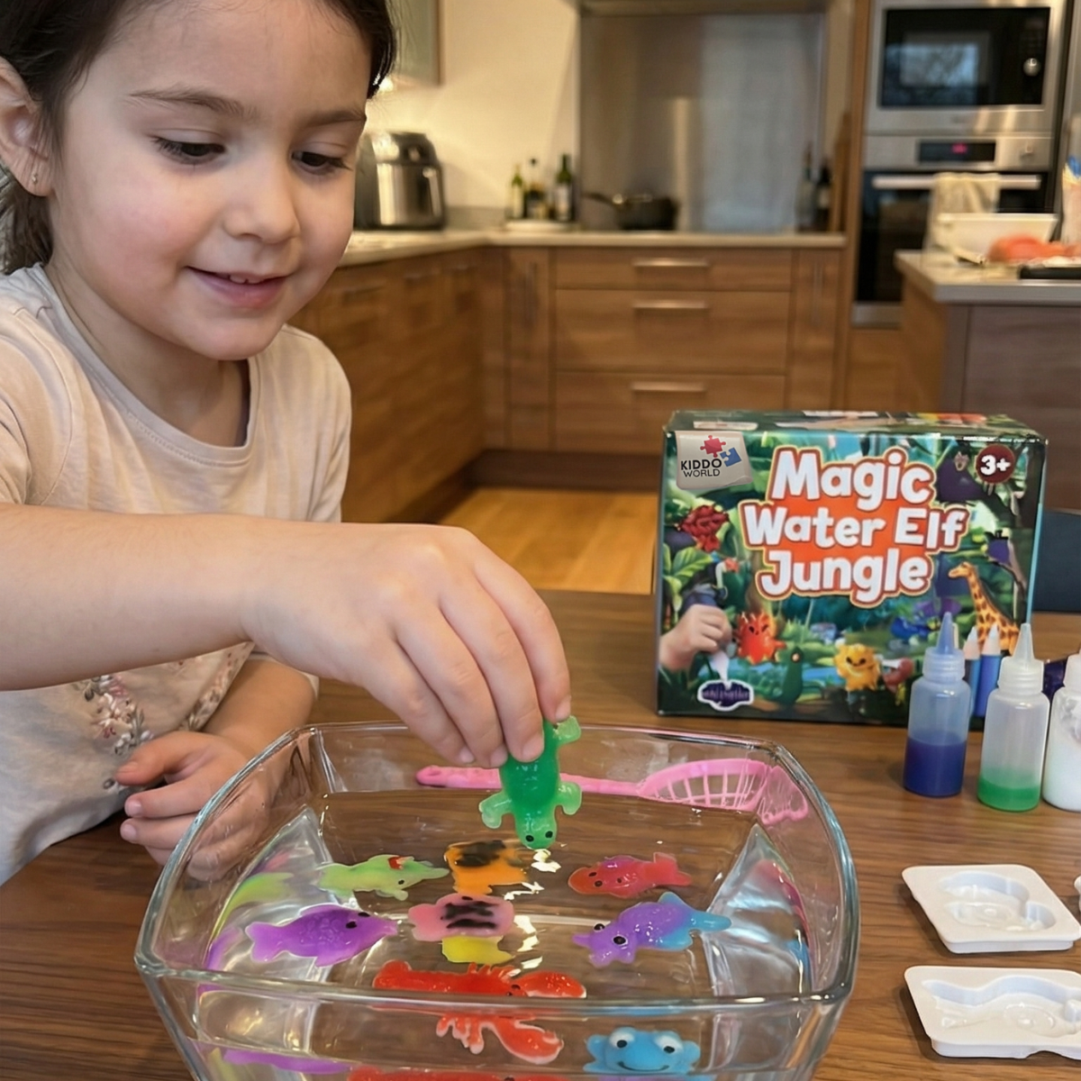 Magical Tropical World with Glitter