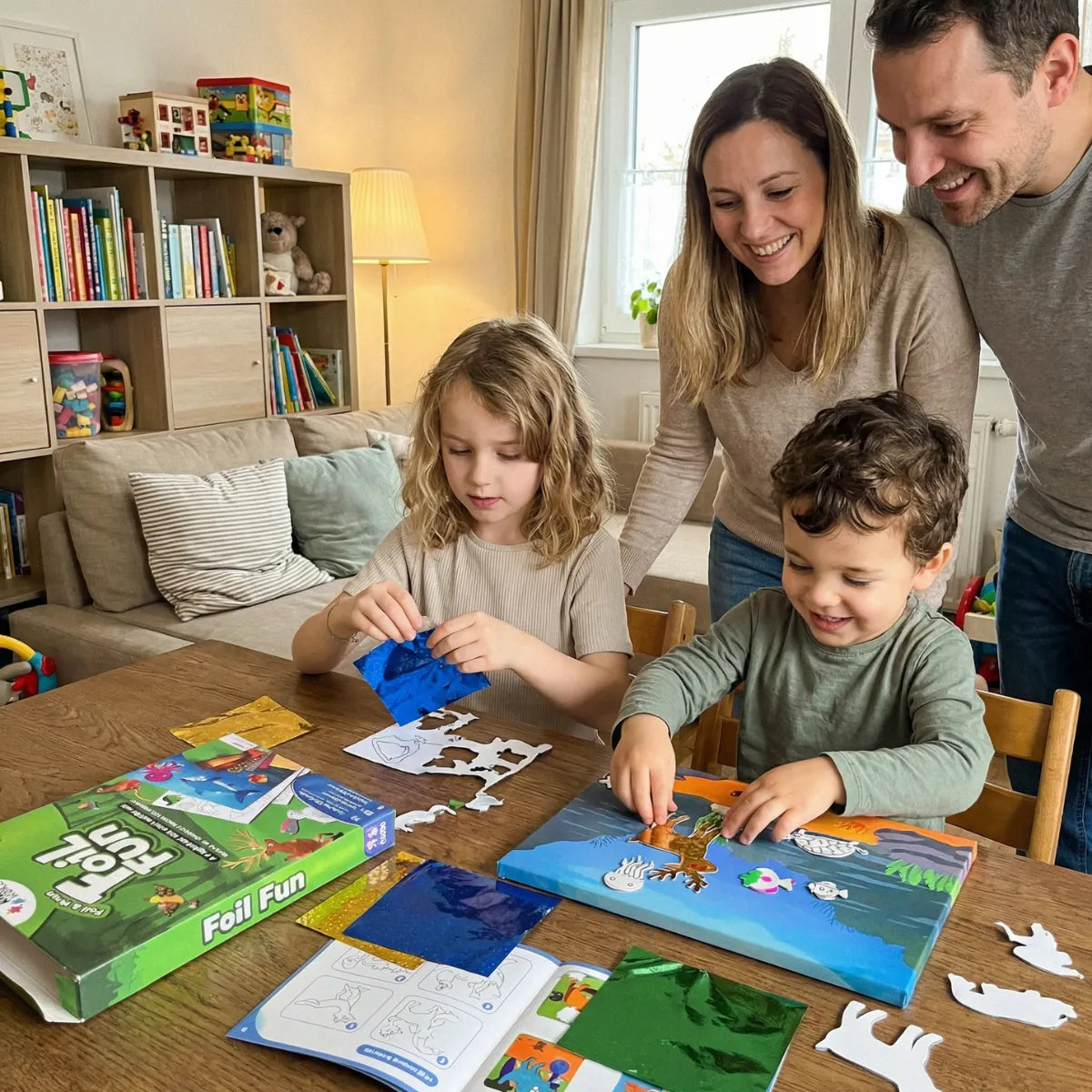 Wassermalbuch – Folge den Linien! Malen Sie mit Wasser durch Regenbögen und die Natur, wiederverwendbar (8 Seiten, 6–24 Monate)