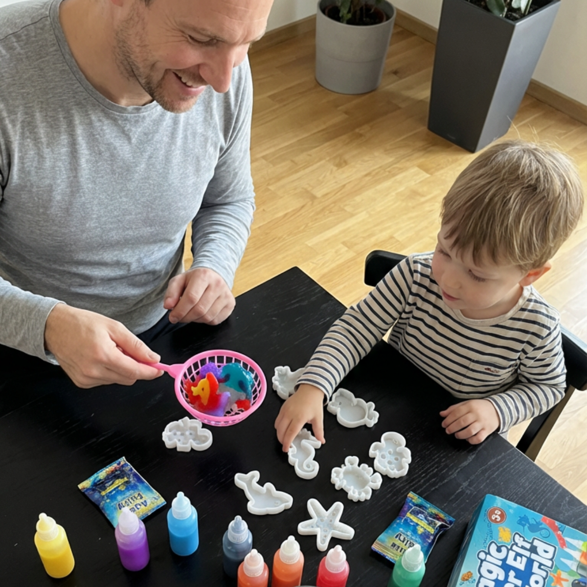 Magical Water Gnomes with GLITTER | Underwater World