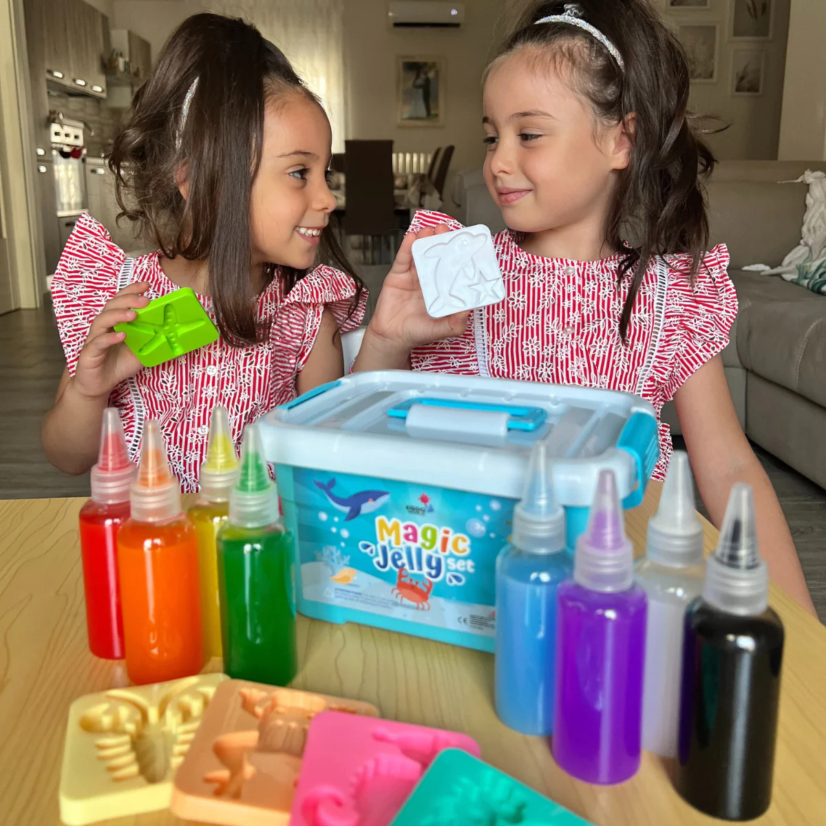 Magic Water Elf with GLITTER | Ocean World | 8 and 16 colors | for children 3+