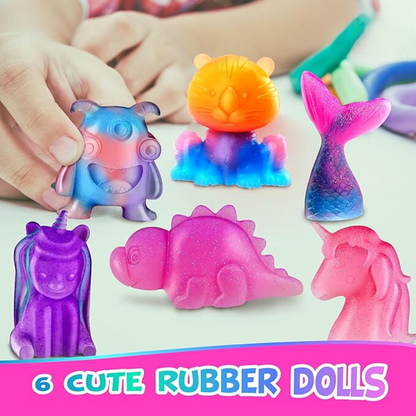 Creative DIY Squishy Figures Kit (6+ years)