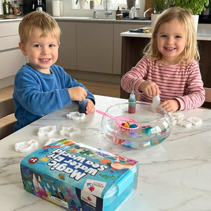 Magical Water Gnomes with GLITTER | Underwater World