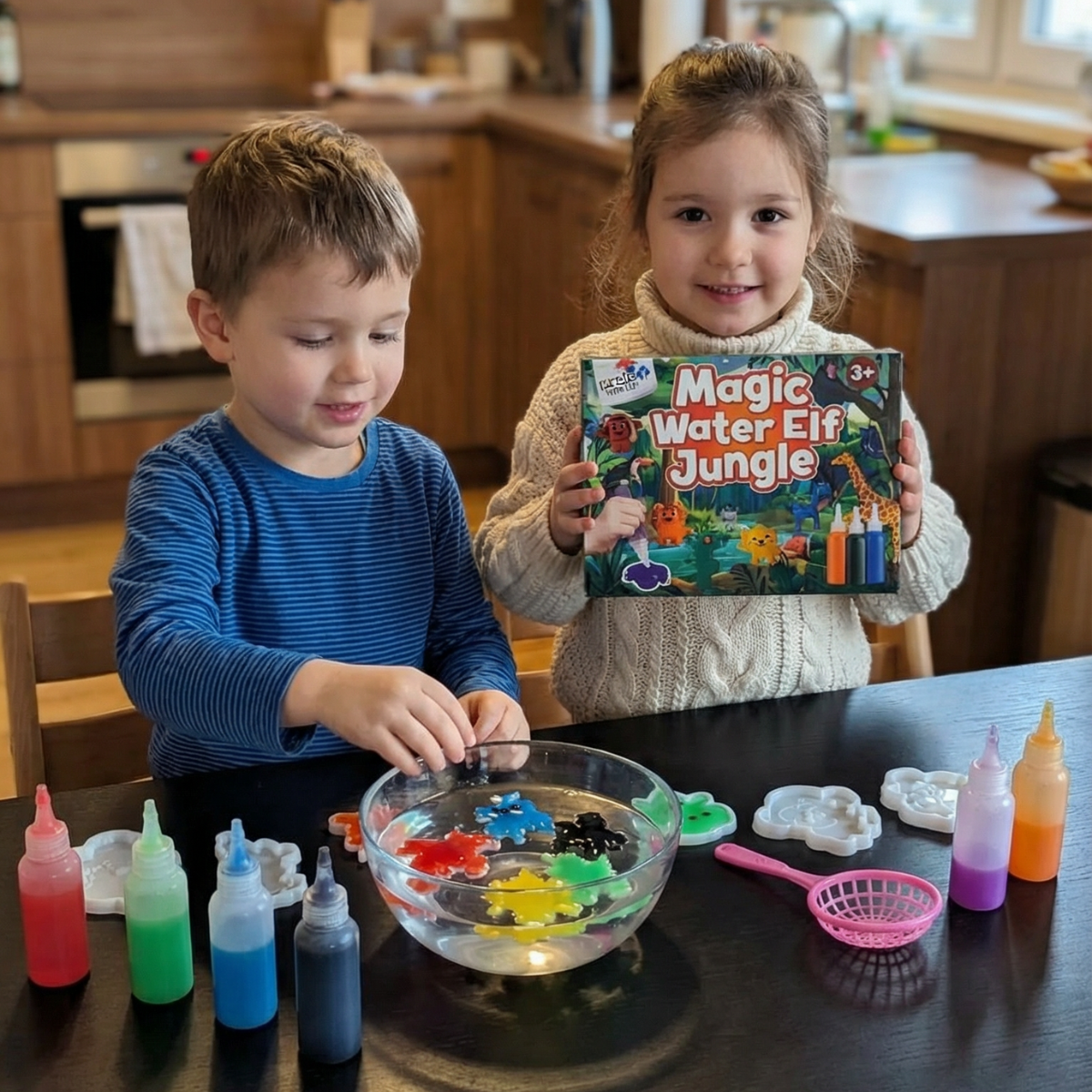 Magical Tropical World with Glitter