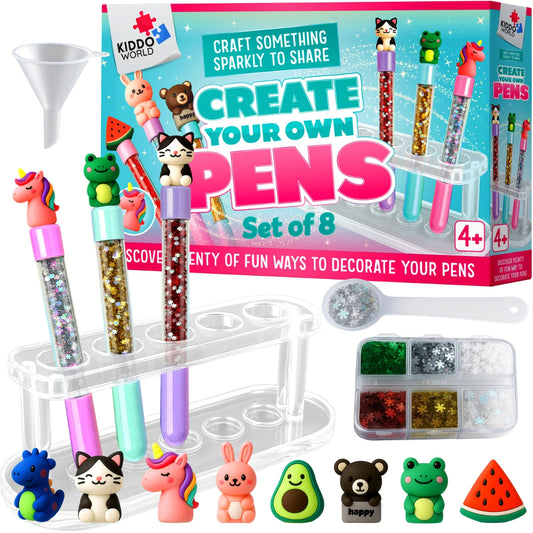 DIY Pen Making Kit | Creative 21-Piece Set for Kids 4+