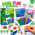 Foil Fun: Animal World l Bring Sparkling Animals to Life with No Mess! (4+ years)