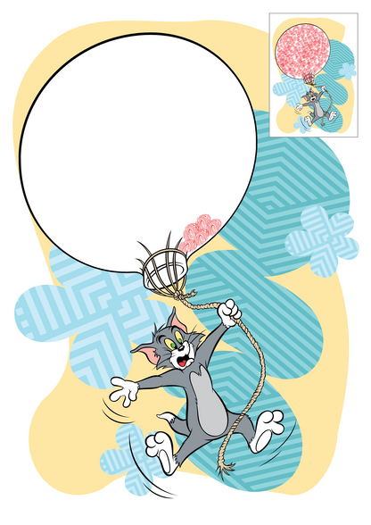 NEU - TOM & JERRY Fingerabdruckbuch