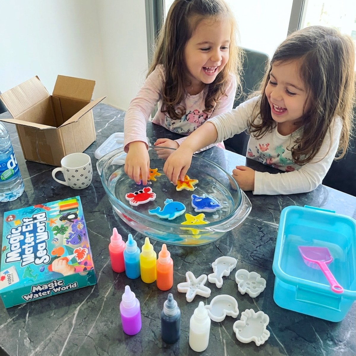 Magical Water Gnomes with GLITTER | Underwater World