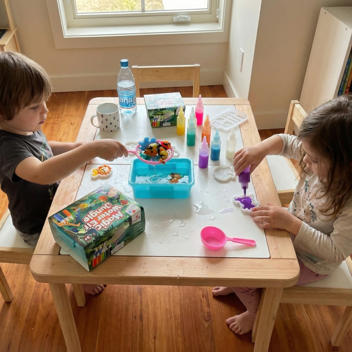 Magical Tropical World with Glitter