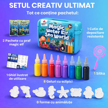 Magic Water Elf, Sea World, 8 Colors and 8 Molds