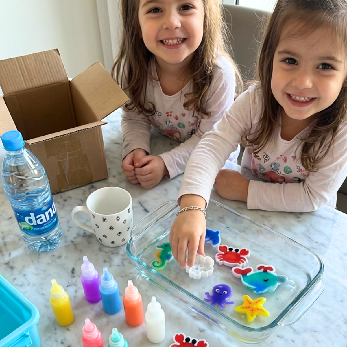 Magical Water Gnomes with GLITTER | Underwater World