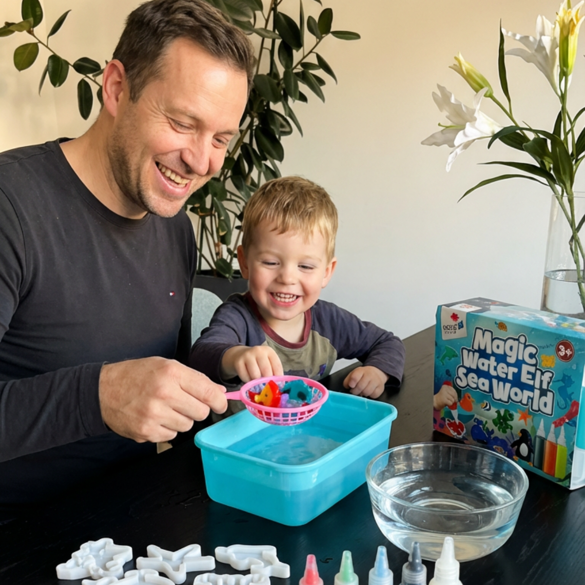 Magical Water Gnomes with GLITTER | Underwater World