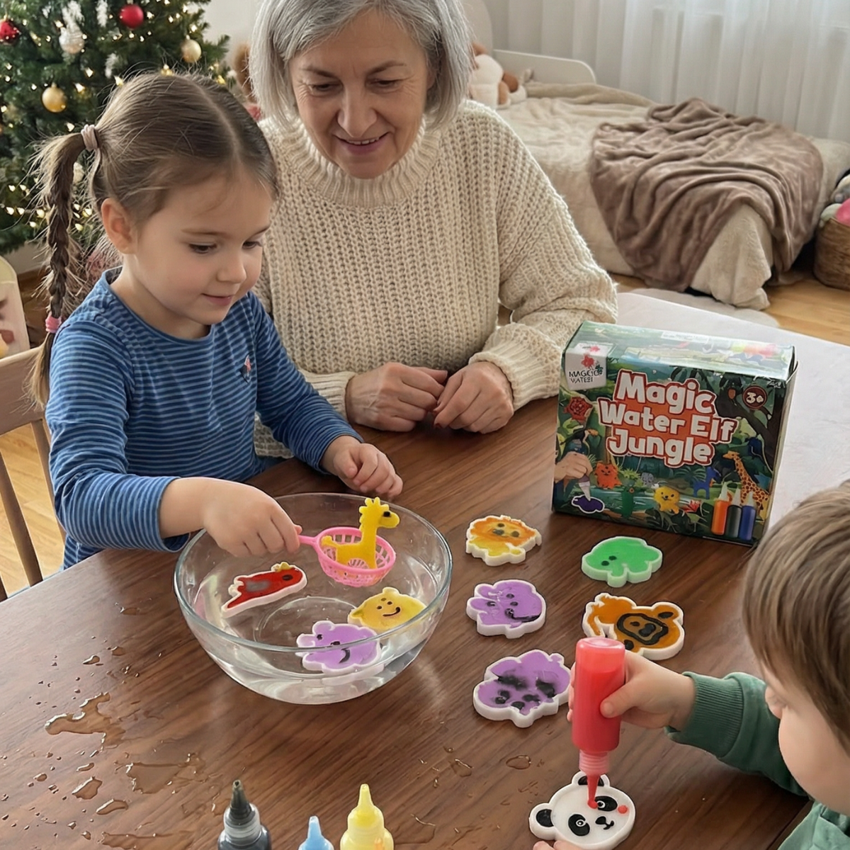 Magical Tropical World with Glitter