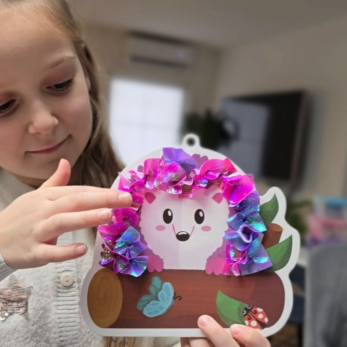 Tufting Kit | Sensory Creative Play with Colorful Fabric Pieces | Ages 4+