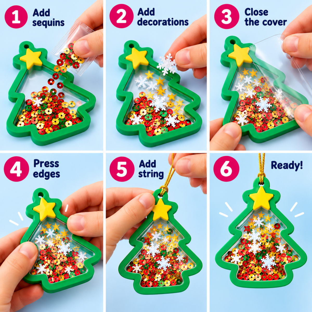 Shake-Its – Creative Kit for Making Festive Decorations (4+ years)