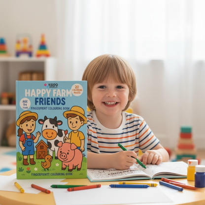 Fingerprint-Malbuch Kleine Finger (ab 3 Jahren)