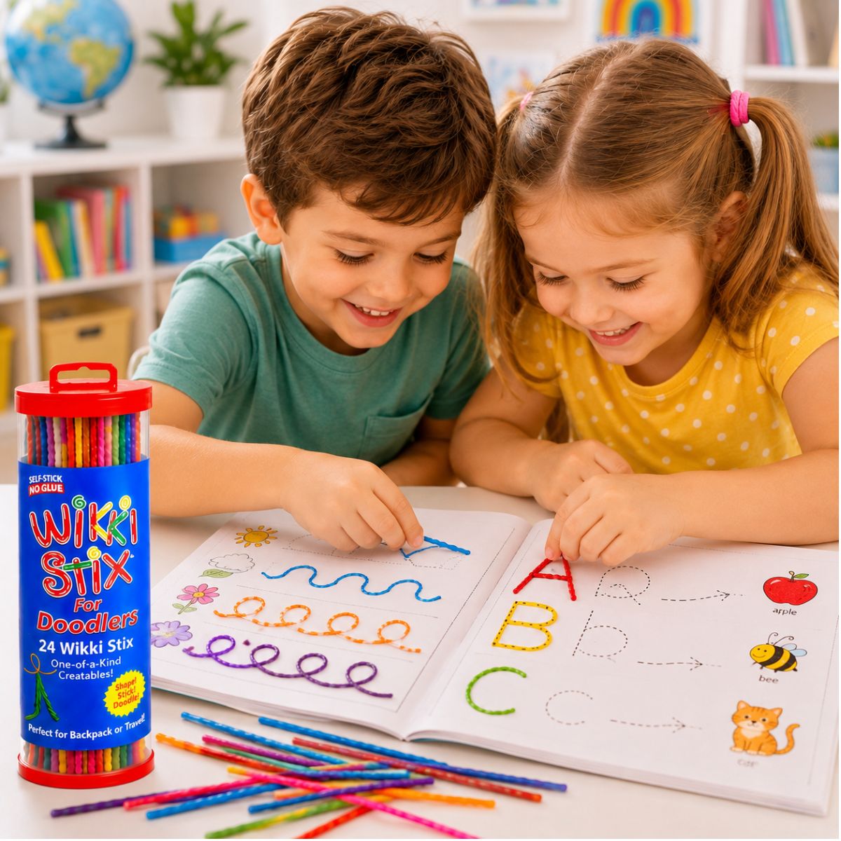 Wikki Stix: Big Activity E-Book (30 pages and 40 tasks)