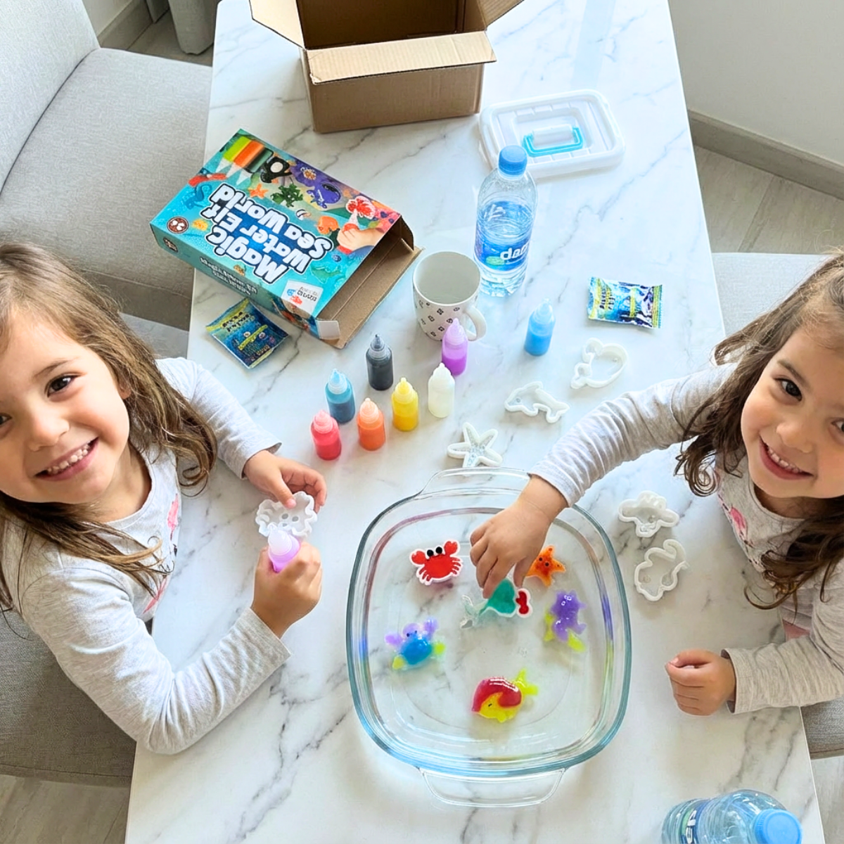 Magical Water Gnomes with GLITTER | Underwater World