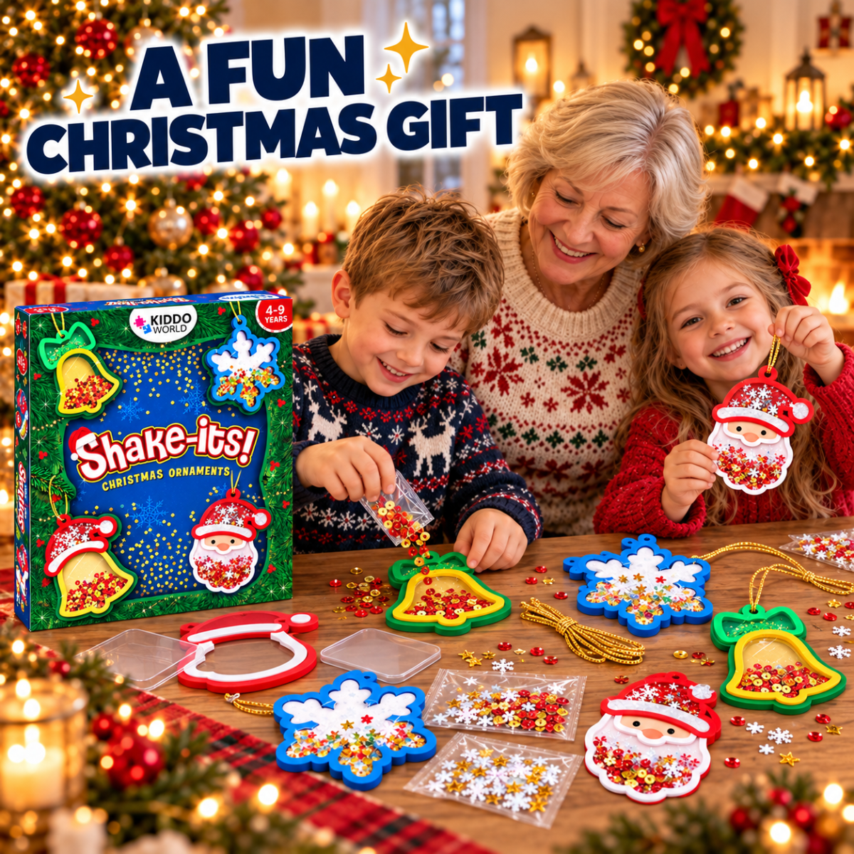 Shake-Its – Creative Kit for Making Festive Decorations (4+ years)