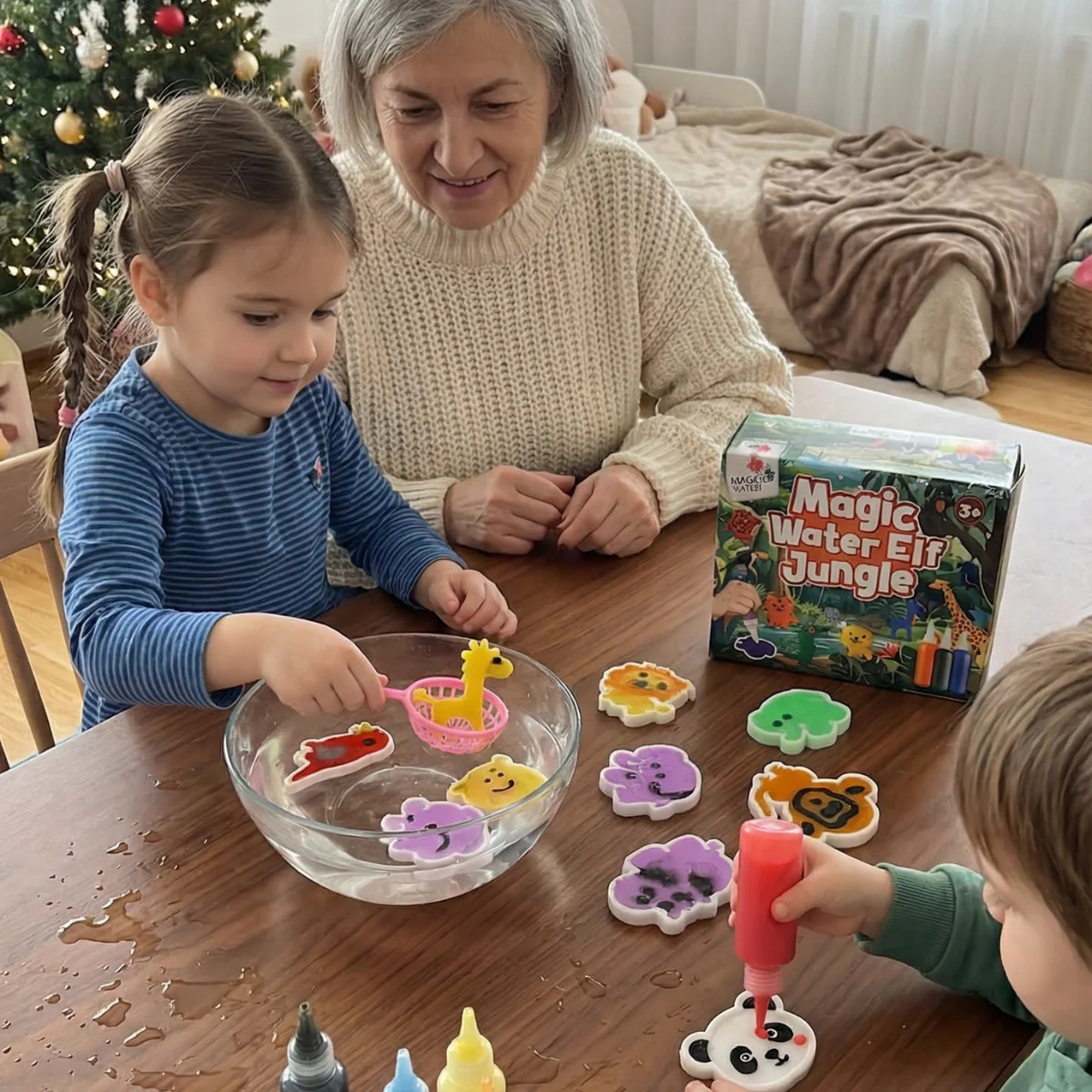 Magical Water Elf | Jungle | 4, 8 or 12 Colors | for Children 3+