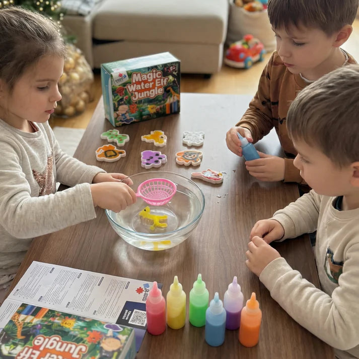 Magic Water Creatures – 3-in-1 Mega Bundle | Ocean World, Jungle & Farm (3+ years)