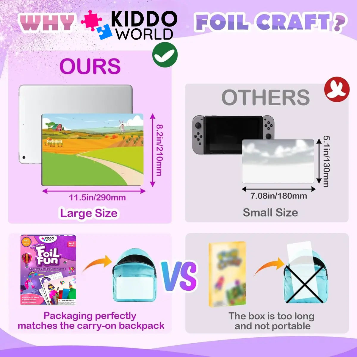 Foil Fun: Unicorns & Princesses – Create Sparkling Fairy Tales Without the Mess! (Ages 4+)