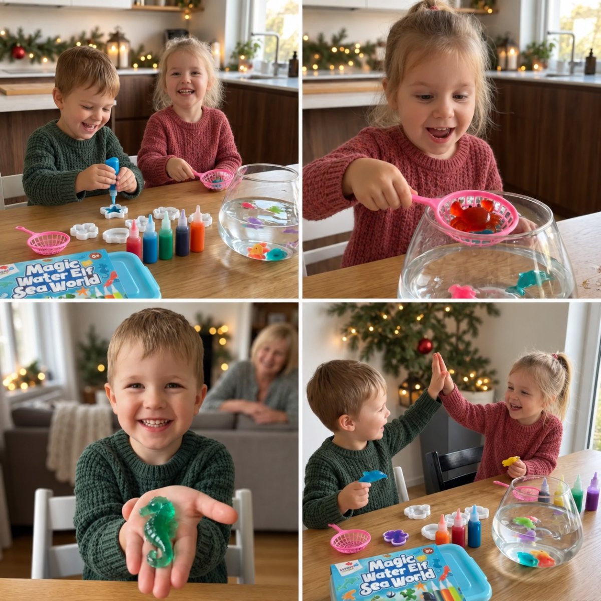 Magic Water Squishies – Creative 3D Figure Making Kit | 3+ Years