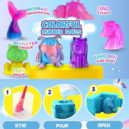 Creative DIY Squishy Figures Kit (6+ years)