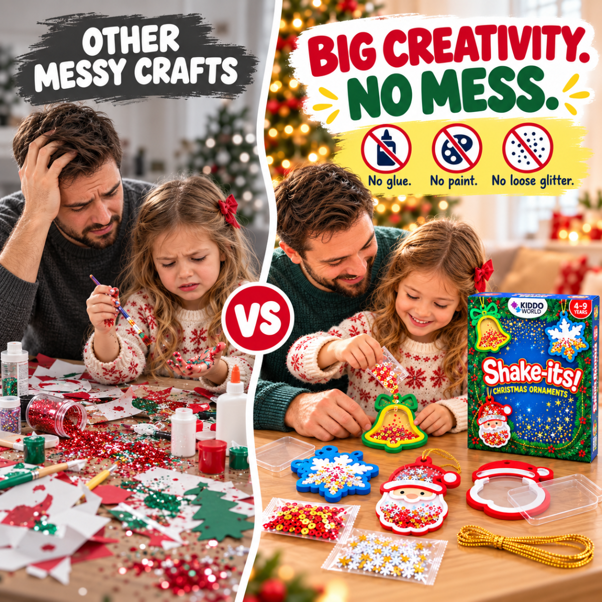 Shake-Its – Creative Kit for Making Festive Decorations (4+ years)