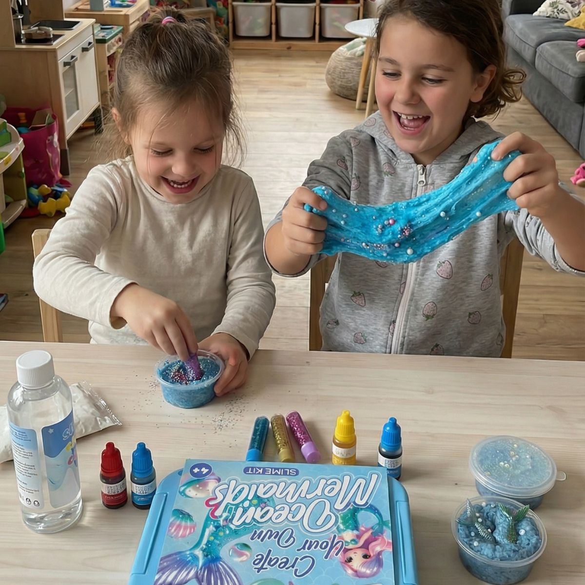 SQUISHIES BUNDLE: Magic Water Squishies, Slime Squishies Ocean Mermaids & Bubble Squishies