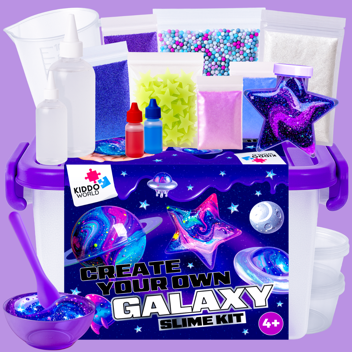 Galaxy Slime Kit | Create Your Own Slime Galaxy | for Kids 4+