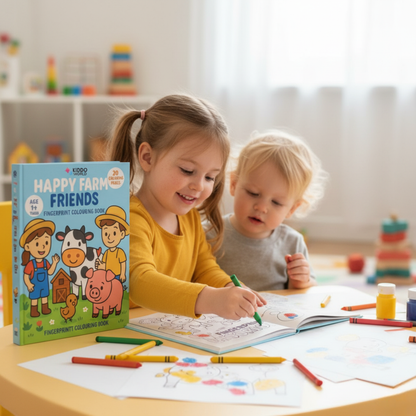 Fingerprint-Malbuch Kleine Finger (ab 3 Jahren)