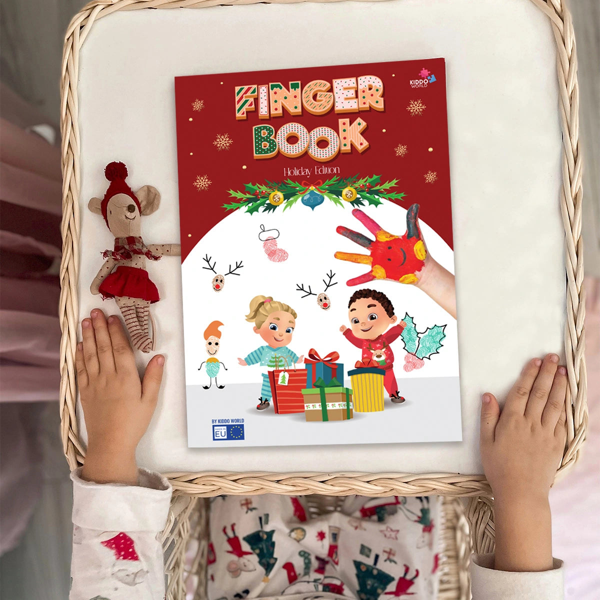 Limited Edition: Christmas Finger Painting Coloring Book