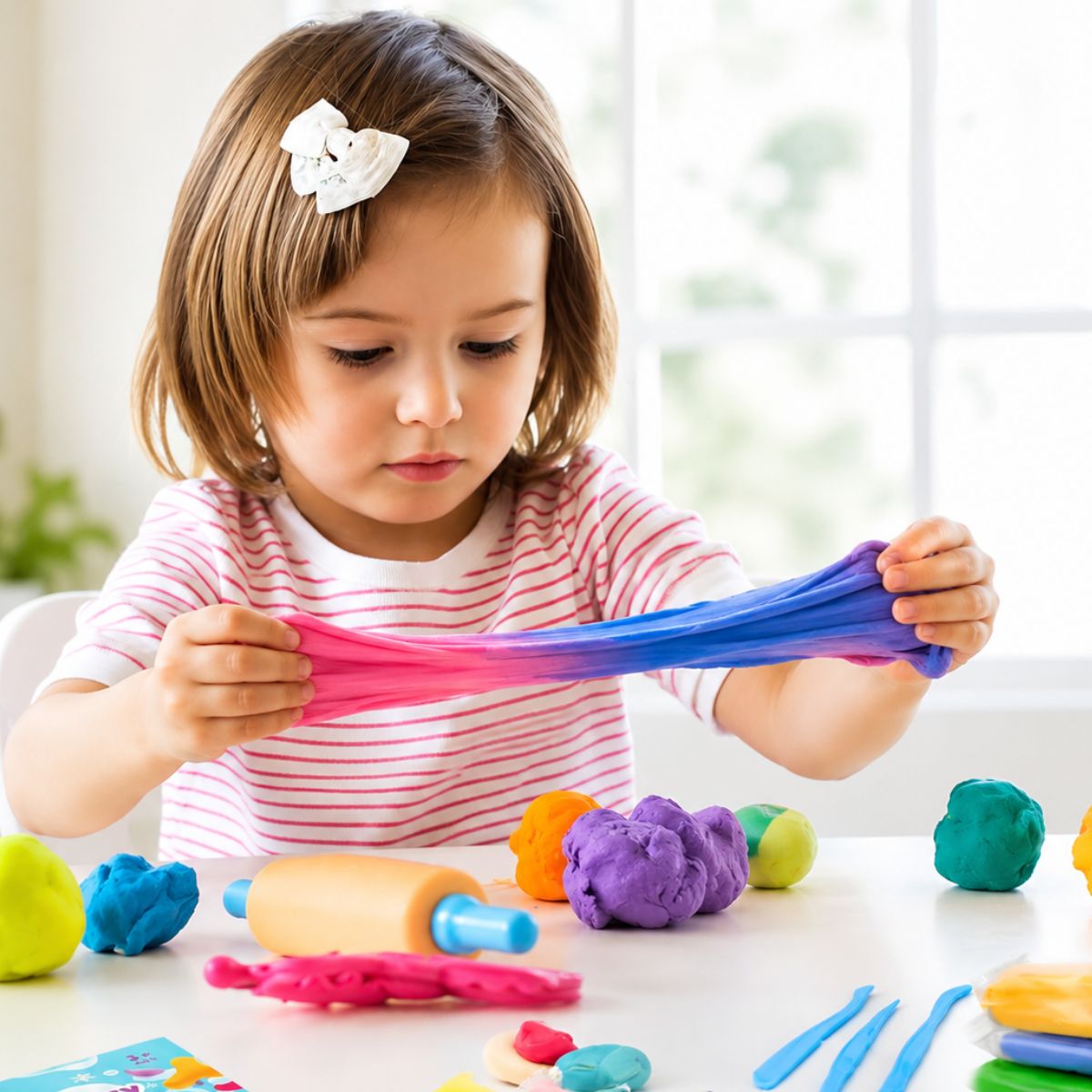 64-Piece DIY Squishy Clay Set (4+ years)