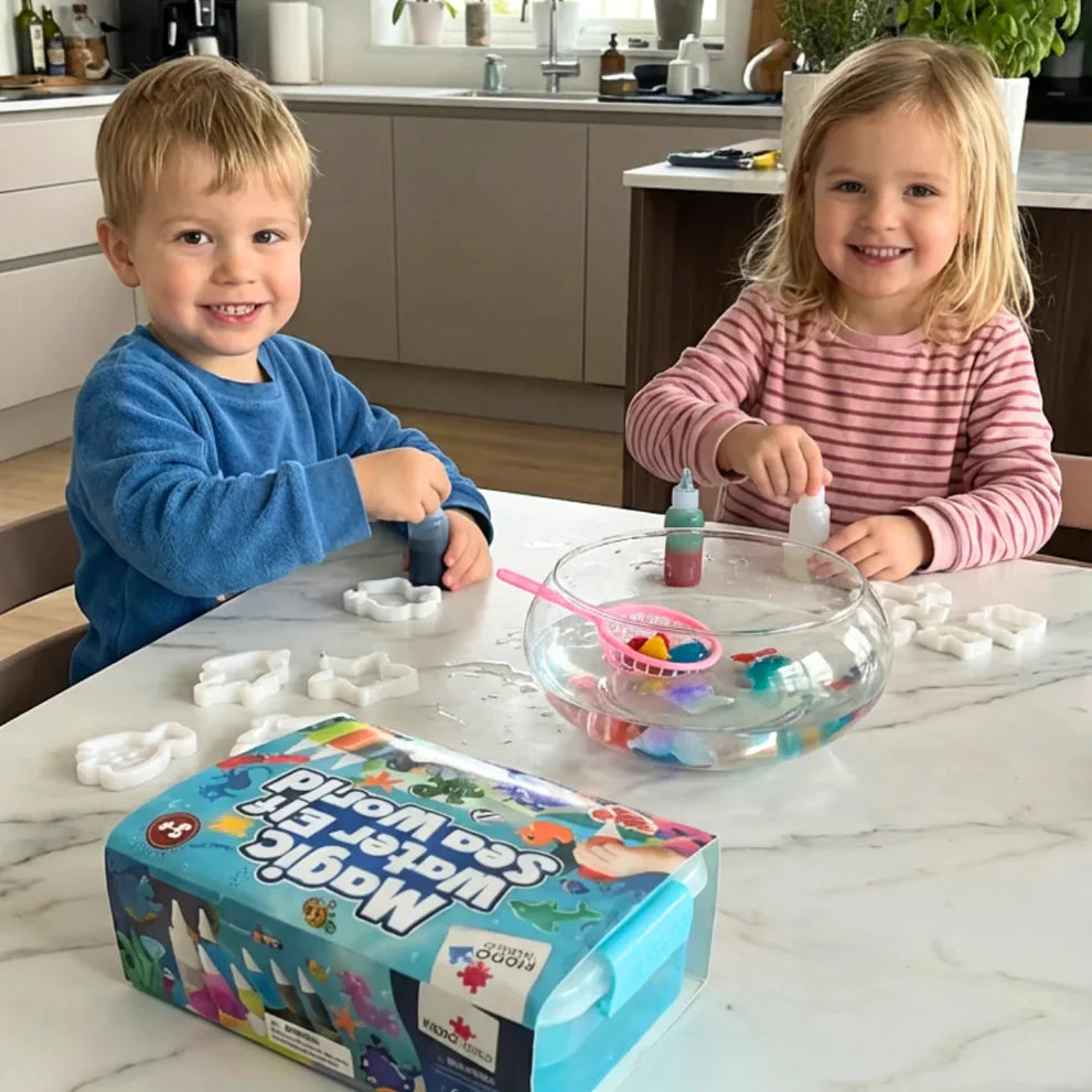 Magic Water Elf | Underwater World | 4, 8, or 12 Colors | For Kids 3+