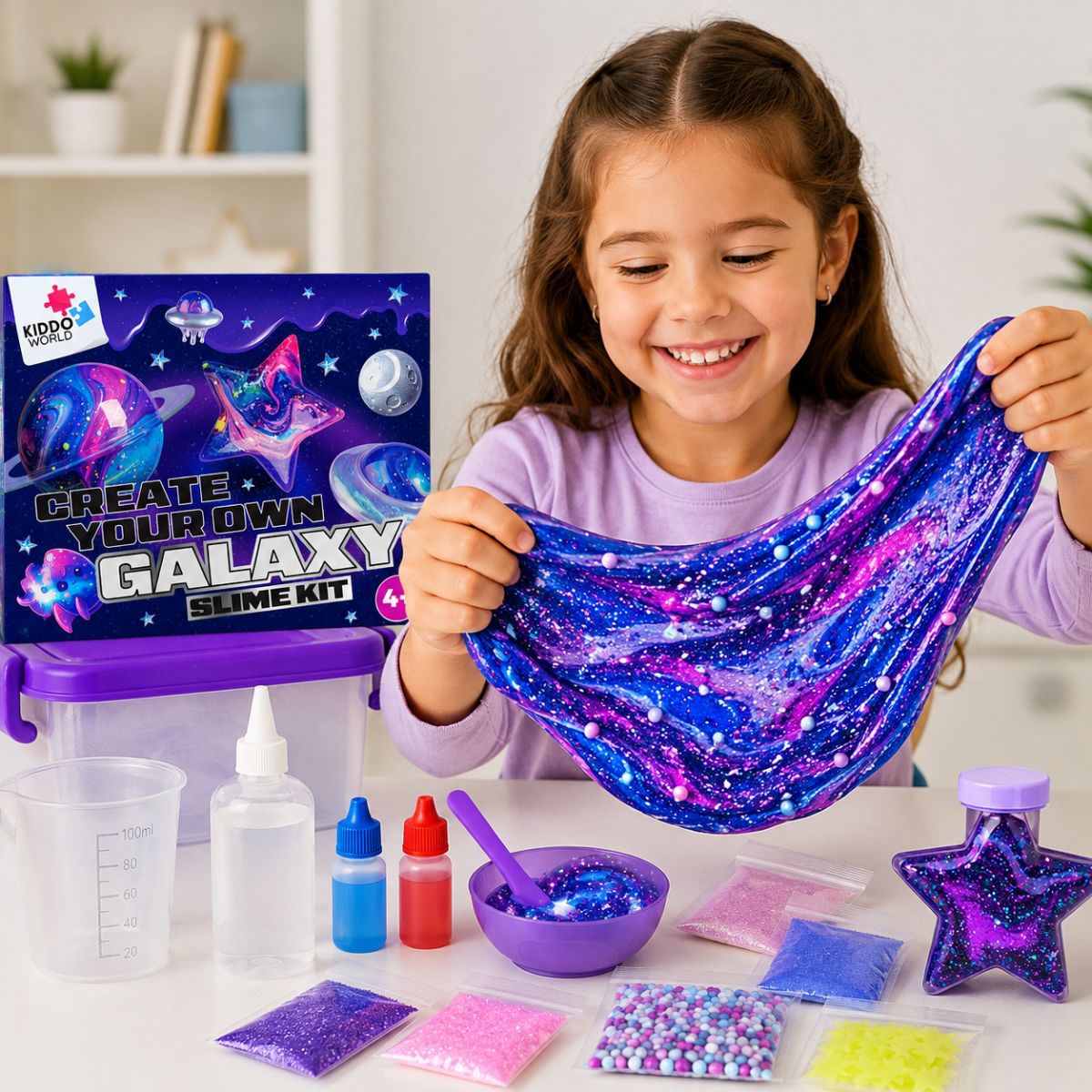 DIY Slime Squishies – Galaxy (4+ years)