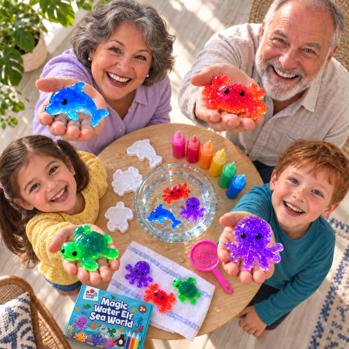 Magic Water Squishies – Creative 3D Figure Making Kit | 3+ Years