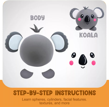 Pet Paradise Air Clay – soft modeling clay that air dries, for kids 3+